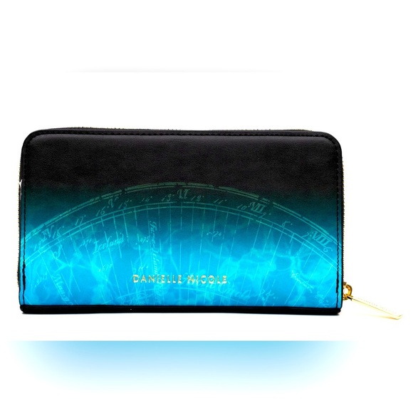 Danielle Nicole - Disney Atlantis Zip Around Wallet- 8.0"x4.5"x1.0" - Picture 2 of 4